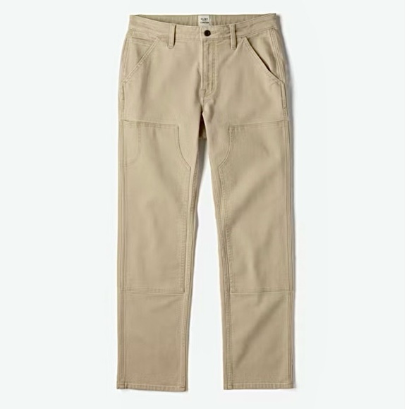 Flint and Tinder Mason Canvas Double Knee Workwear Pants Cargo Size 28 Like New